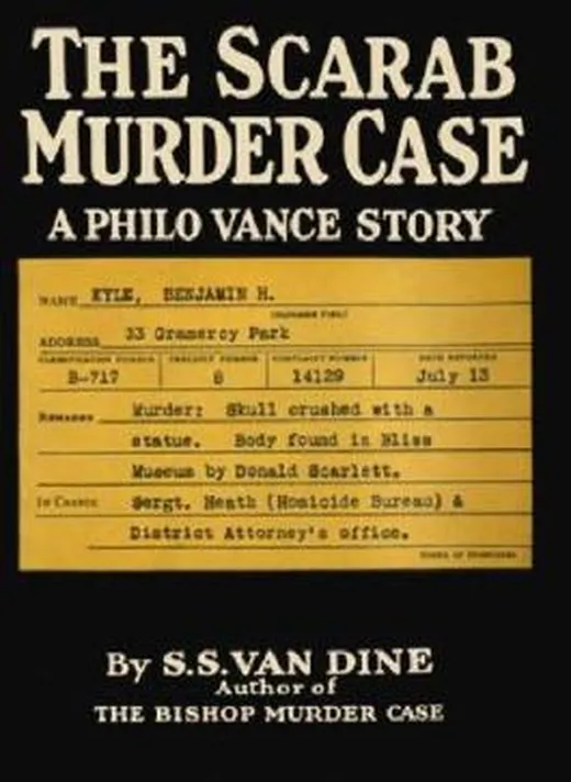 The Scarab Murder Case