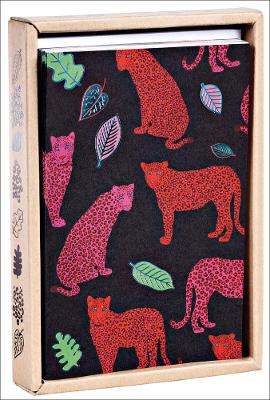 Luxe Leopards Luxe Foil Notecard Box