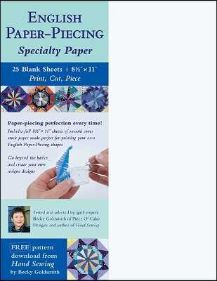 English Paper-Piecing Specialty Paper