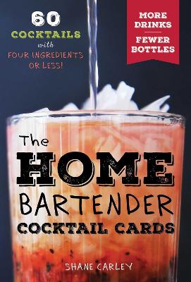Home Bartender Cocktail Cards
