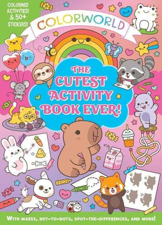 Colorworld: The Cutest Activity Book Ever!