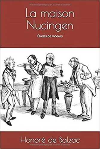 La maison Nucingen: Études de moeurs