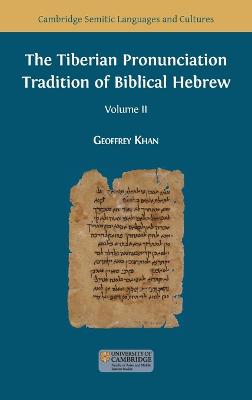 Tiberian Pronunciation Tradition of Biblical Hebrew, Volume 2