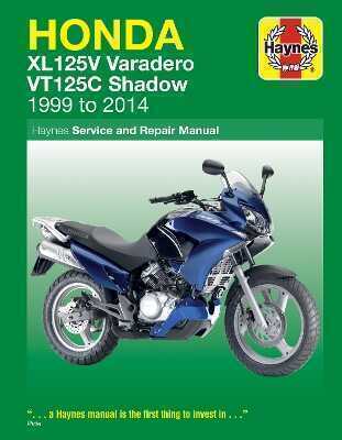 Honda XL125V Varadero & VT125C Shadow (99-14)