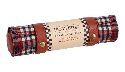 Pendleton Red Black Check Pattern Chess & Checkers — Pendleton Woolen Mills
