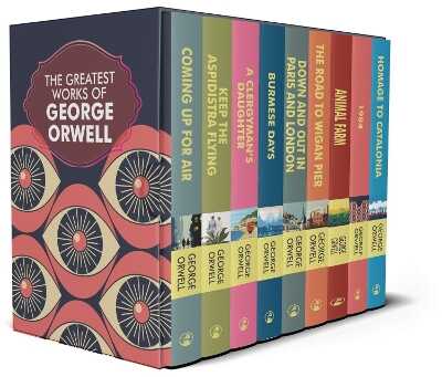 The Greatest Works of George Orwell; 9-Book Set