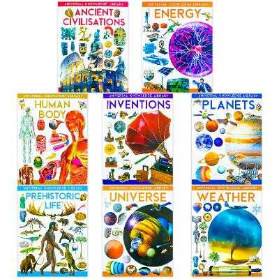 Universal Knowledge Library: Science and History; 8-Book Set