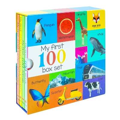 My First 100 Words; 4-Board Book Set