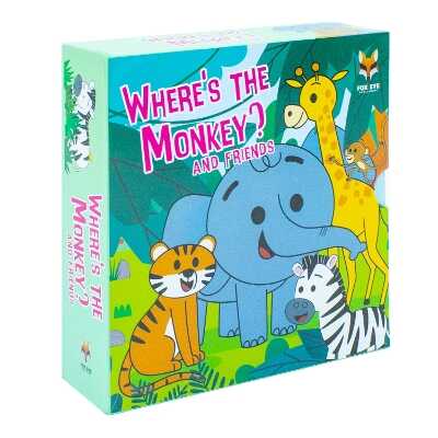 Where's The Monkey and Friends; 4-Book Collection