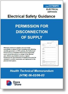 Permission for Disconnection of Supply