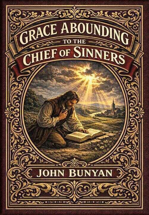 Grace Abounding to the Chief of Sinners (Golden Monarch Collector's Edition) (Case Laminate Hardcover with Jacket) — John Bunyan