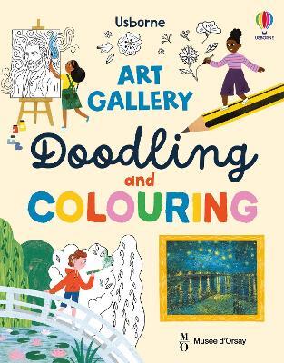 Art Gallery Doodling and Colouring