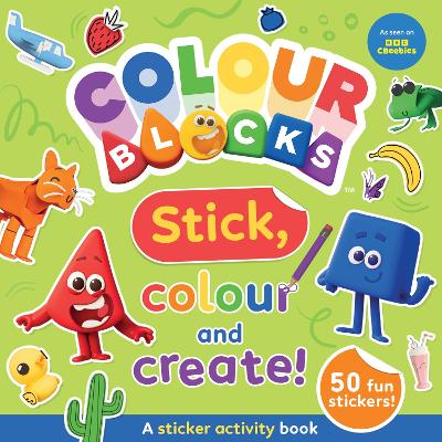 Colourblocks Stick, Colour and Create - A Sticker Activity Book
