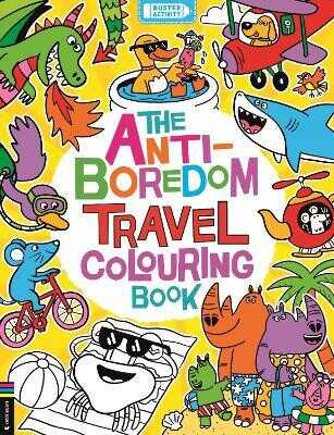 The Anti-Boredom Travel Colouring Book