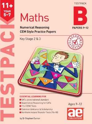 11+ Maths Year 5-7 Testpack B Papers 9-12
