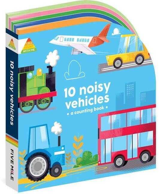 1-2-3 Count with Me 10 Noisy Vehicles