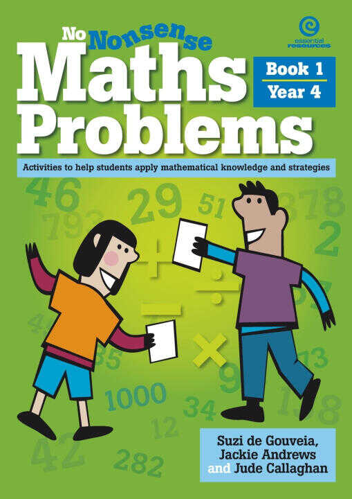 No Nonsense Maths Problems Year 4 Book 1