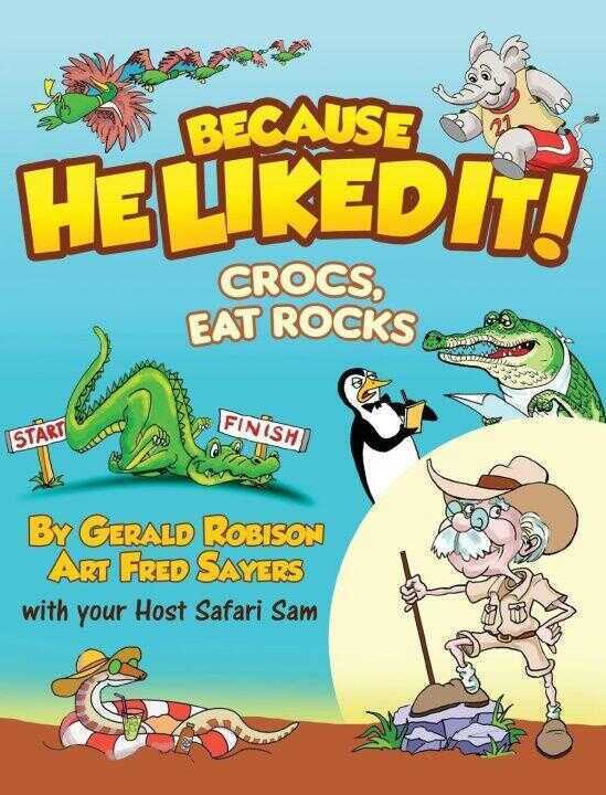 Crocs, Eat Rocks