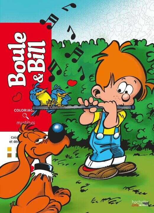 Coloriages mystères Boule & Bill