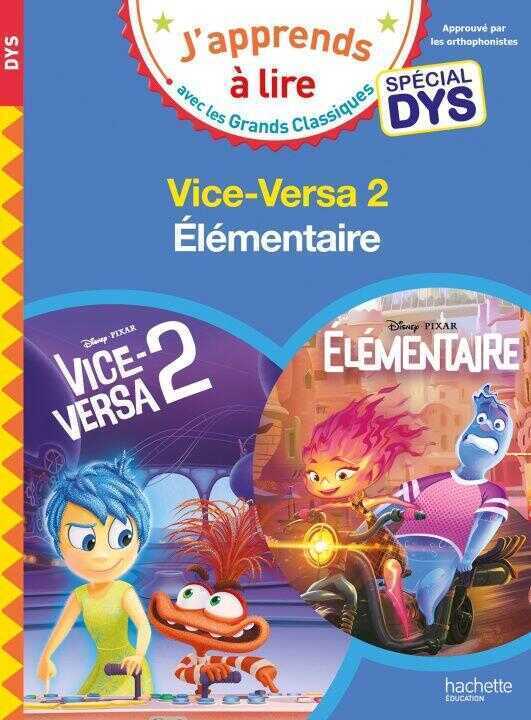 Disney - Spécial DYS (dyslexie) - 2 histoires - Elémentaire Vice Versa 2