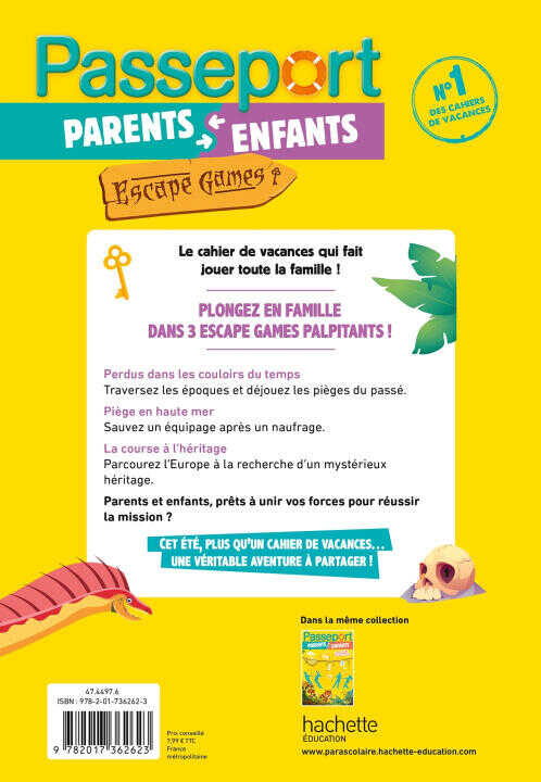 Passeport Enfants et parents - Escape games