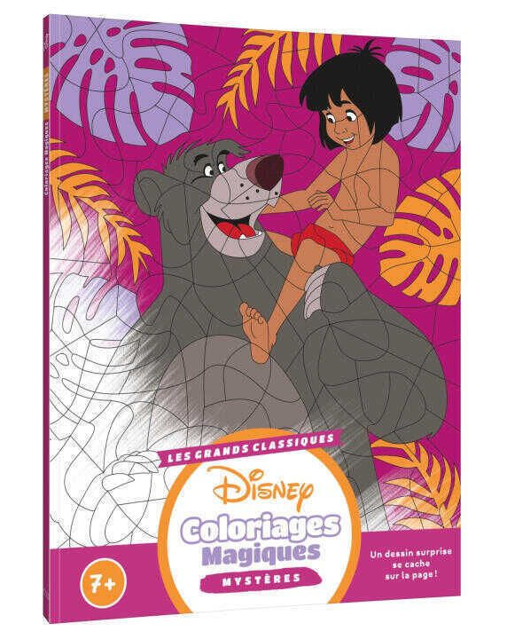 DISNEY - Mes Coloriages magiques - Mystères - Les Grands Classiques