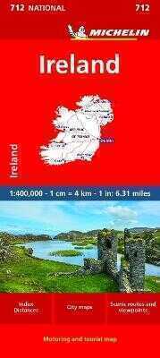Ireland - Michelin National Map 712