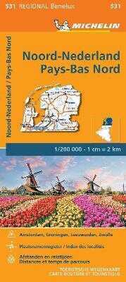 Netherlands North - Michelin Regional Map 531
