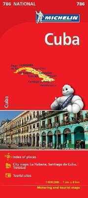 Cuba - Michelin National Map 786