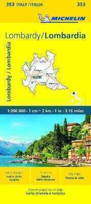 Lombardia - Michelin Local Map 353