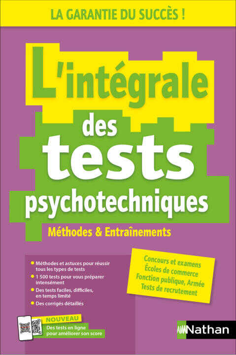 L'intégrale des Tests Psychotechniques - Méthodes et entraînements — Élisabeth Simonin