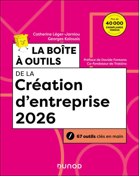 La boîte à outils de la Création d'entreprise 2026 — Catherine Léger-Jarniou
