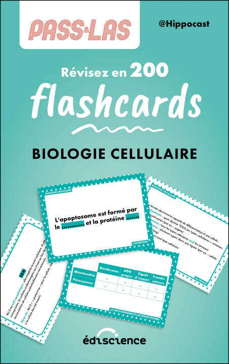 PASS & LAS Biologie cellulaire - Révisez en 200 flashcards !