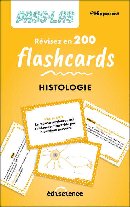 PASS & LAS Histologie - Révisez en 200 flashcards !