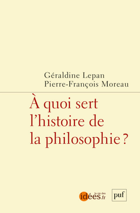 À quoi sert l'histoire de la philosophie ?