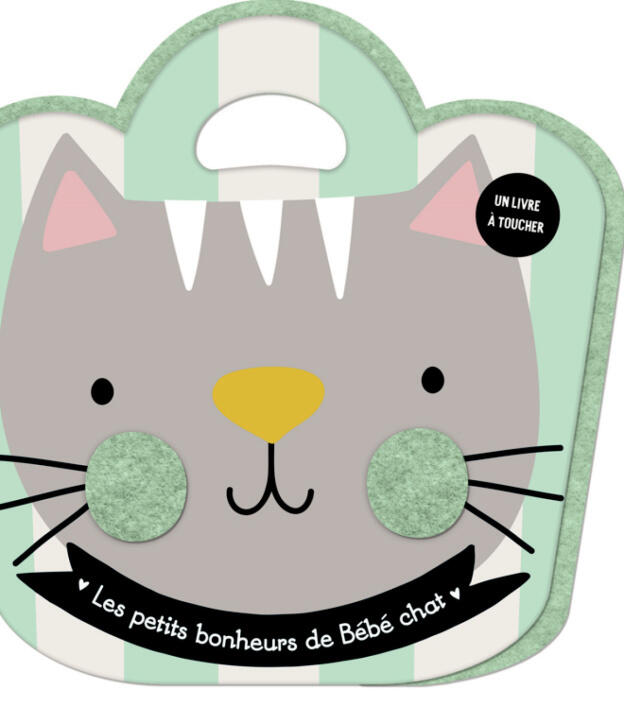 Livre feutrine - Les petits bonheurs de bébé chat