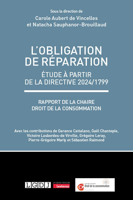 L'obligation de réparation — Sauphanor-Brouillaud