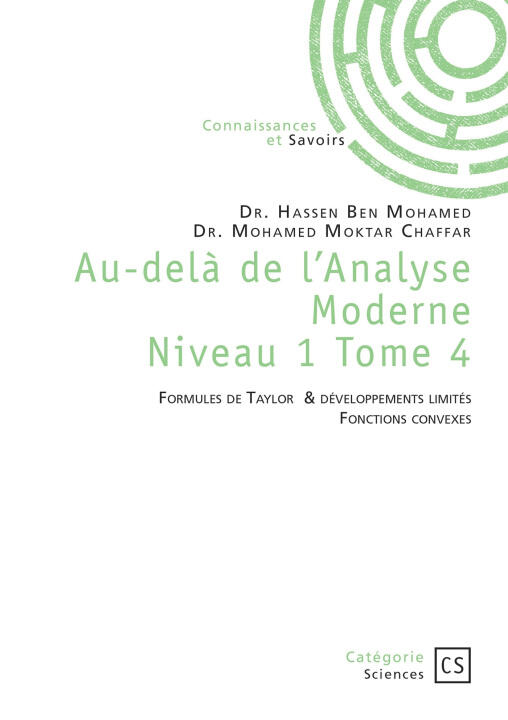 Au-delà de l'Analyse Moderne - Tome 4 — Mohamed Moktar Chaffar
