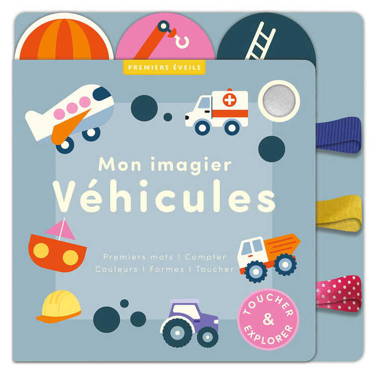Mon imagier véhicules - livre d'eveil bebe des 6 mois — Sarah Lock
