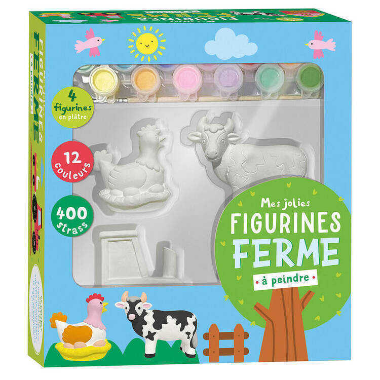 Mes jolies figurines ferme à peindre