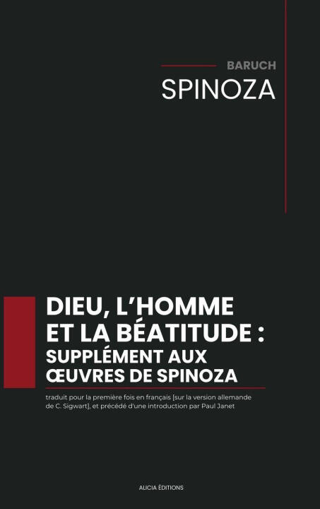Dieu, l'homme et la béatitude
