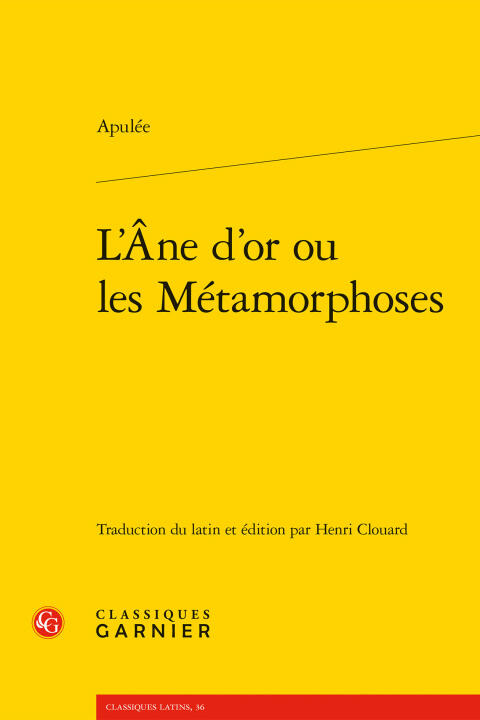 L'ane d'or ou les métamorphoses