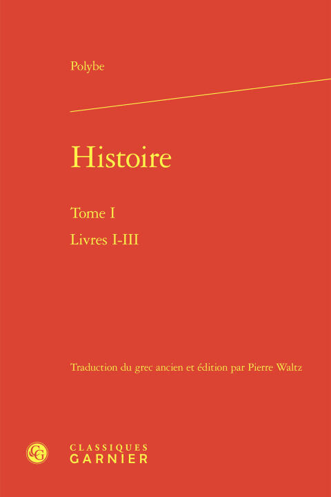 Histoire. tome i - livres i-iii