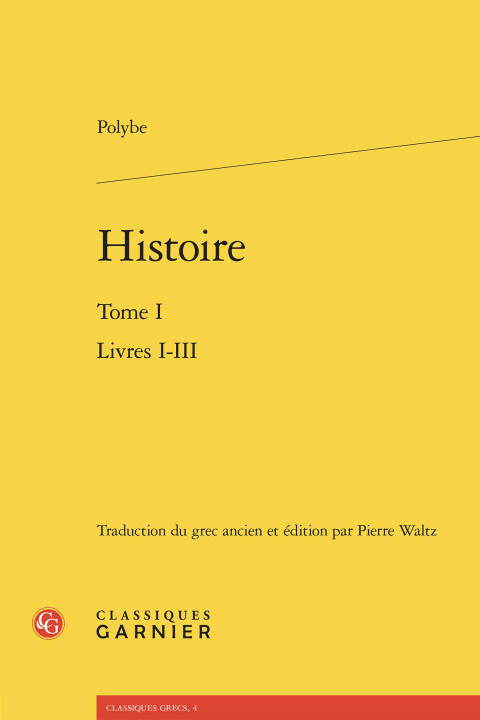 Histoire. tome i - livres i-iii