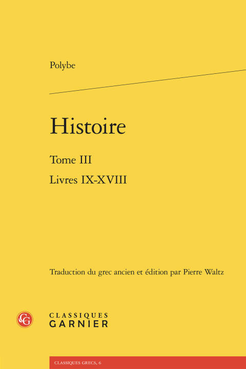 Histoire. tome iii - livres ix-xviii