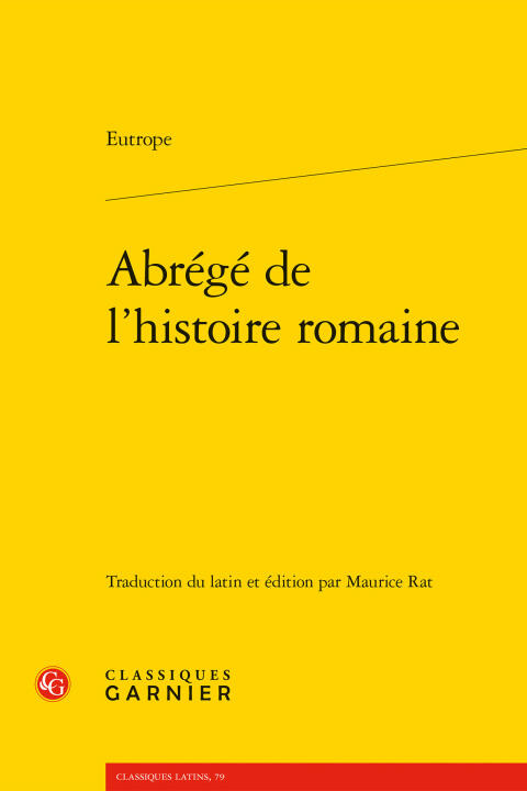 Abrégé de l'histoire romaine