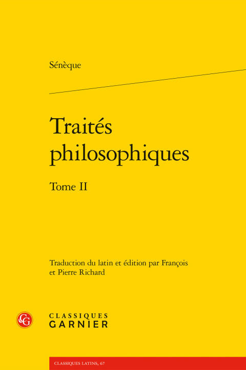 Traités philosophiques. tome ii - la providence - petites pièces de vers - la br