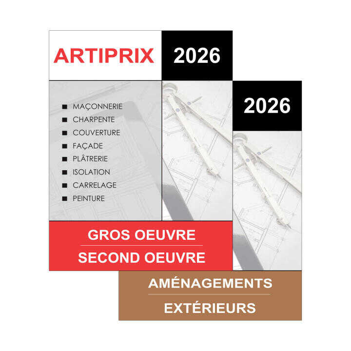 ARTIPRIX - Gros Oeuvre - Second Oeuvre & Aménagements Extérieurs - 2026