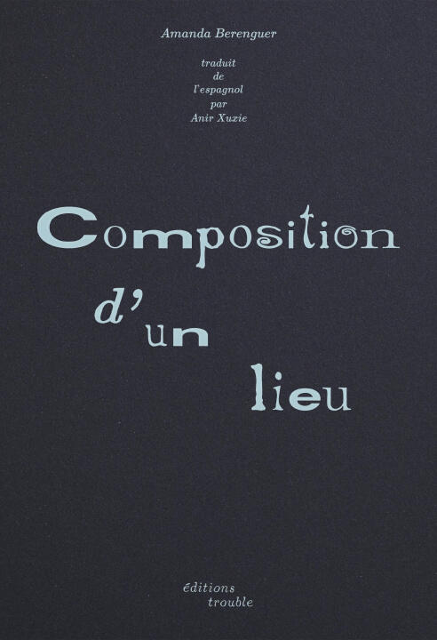 Composition d'un lieu — Berenguer
