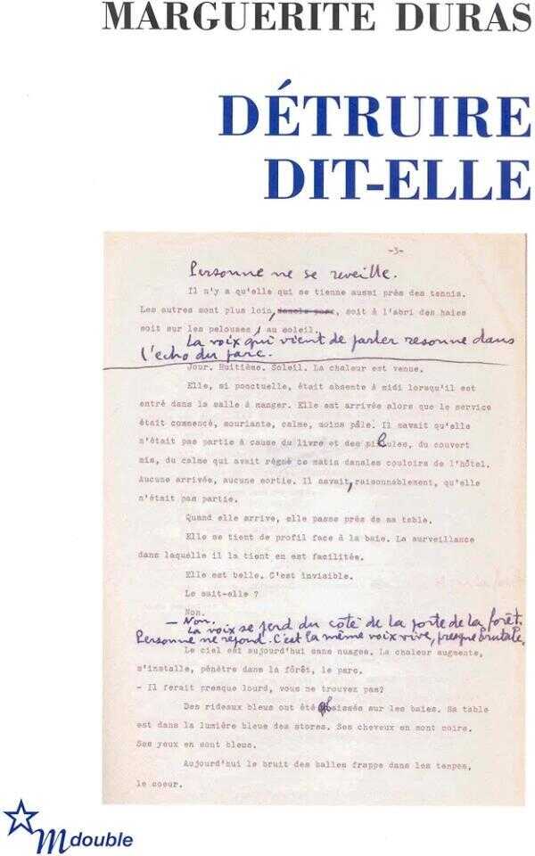 Detruire, Dit-Elle